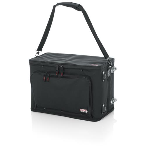 Bolsa de rack 4U nylon con asa y ruedas...