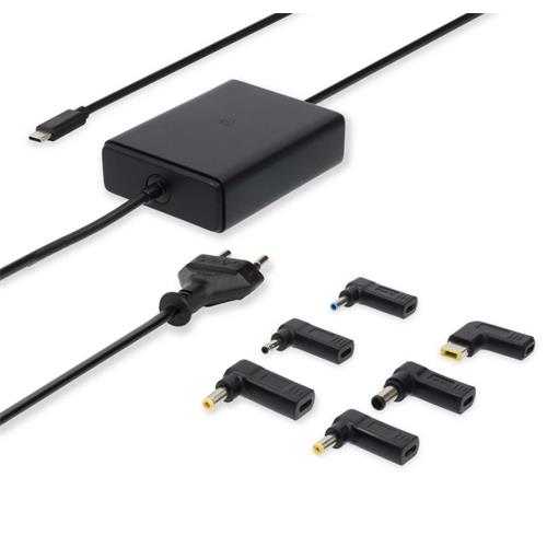 Fuente universal 65W GAN Nedis