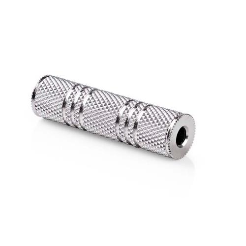 Adaptador Jack 3.5 estereo hembra hembra