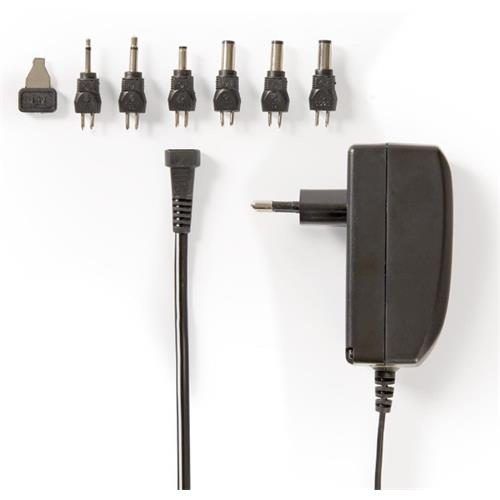 Fuente universal 1A 9V a 24V 100/230V Nedis