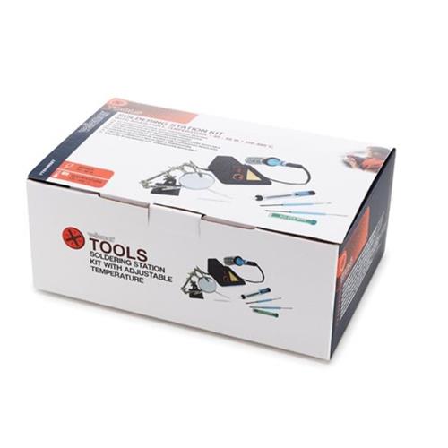 Set estacion soldadura 48W+accesorios Velleman