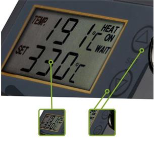 Estacion soldadura LCD 48W 450º Velleman VTSSC40N 2