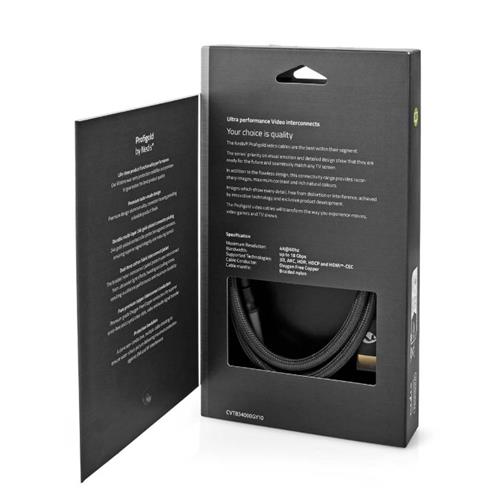 Cable HDMI 1mts Ultra M-M 18Gbps 4K60hz Nedis