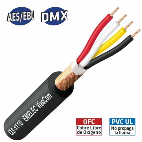 Cable balanceado digital 1x4x0,22 mm² 110O...