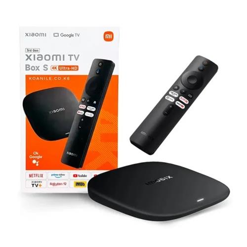 Xiaomi Box S 3Gen 4K-UltraHD Android TV