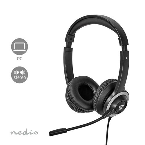 Auriculares+micro Aupra-Aural USB-C Nedis CHSTU310