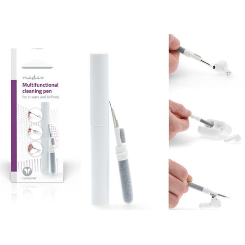 Kit de Limpieza auriculares 3 en 1 Nedis