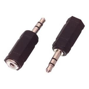 Adaptador Jack 3,5 estereo a 2,5 estereo hembra