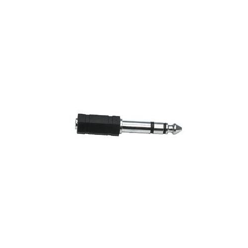 Adaptador Jack 6,3 estereo macho a 3,5 estereo