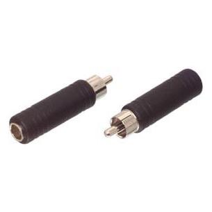 Adaptador Rca a Jack 6,3 mono hembra