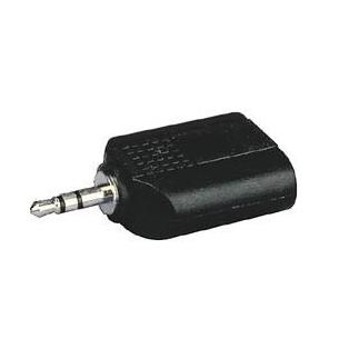 Adaptador Jack 3,5 estereo a 2 hembras