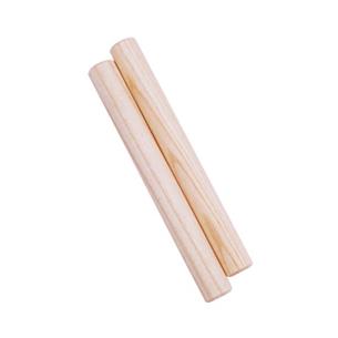 Par de claves en madera de abedul