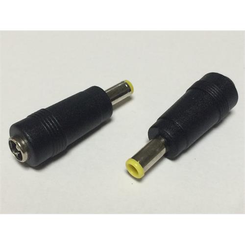 Adaptador DC 5,5x2,1 a 5,5x3,0mm con pin interior