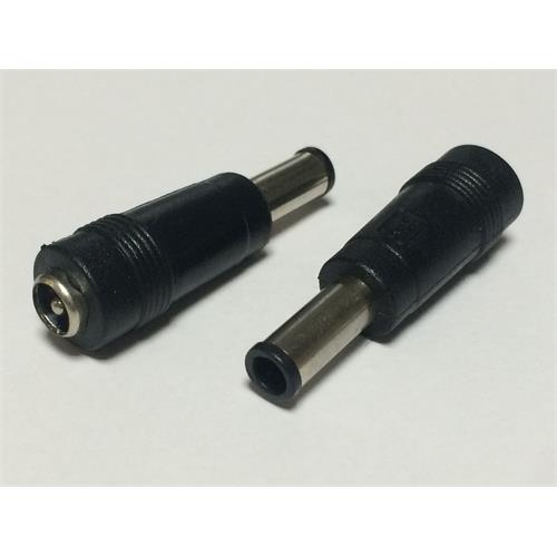 Adaptador DC 5,5x2,1 a 6,5x4,3mm con pin interior