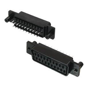 Euroconector hembra circuito impreso