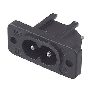 Base entrada alimentacion IEC C7 (tipo 8)