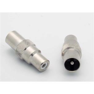 Adaptador TV Pal macho a RCA hembra