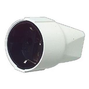 Clavija hembra aerea tipo Schuko 16A 250V