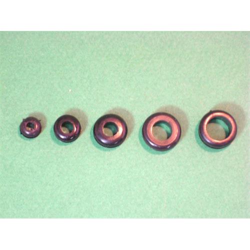 Pasacables de diametro 5mm para taladro de 10,2mm negro