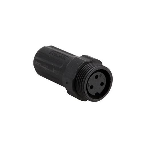 Conector IP68 hembra 3 contactos