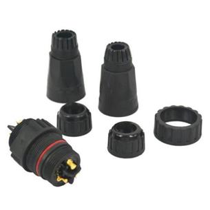 Conector IP68 M/H Aereo 3 c. M22 Pareja.