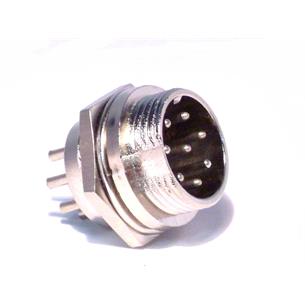 Base conector micro macho 8 pines