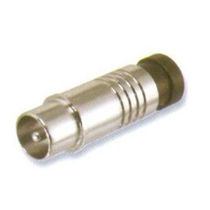 Conector Antena TV macho por compresion