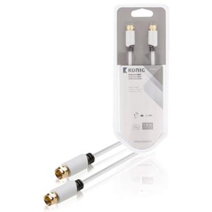 Cable antena F macho a F macho 1m Blister