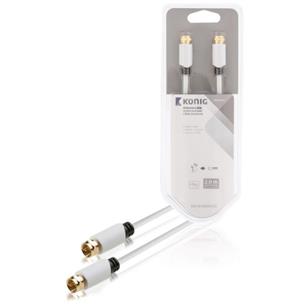 Cable antena F macho a F macho 2m Blister