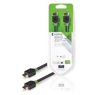 Cable video HDMI 1.4 macho 1m Blister Konig