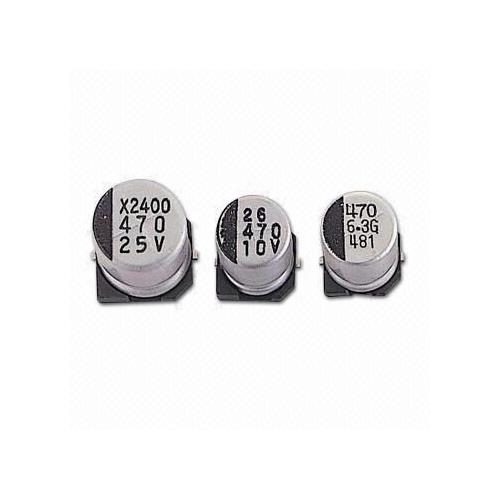 Condensador electrolitico SMD 100uF 16V 105º 6x6,5mm