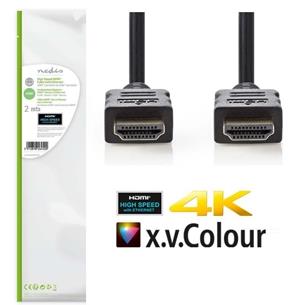 Cable HDMI Macho-Macho 19p 2m NEDIS