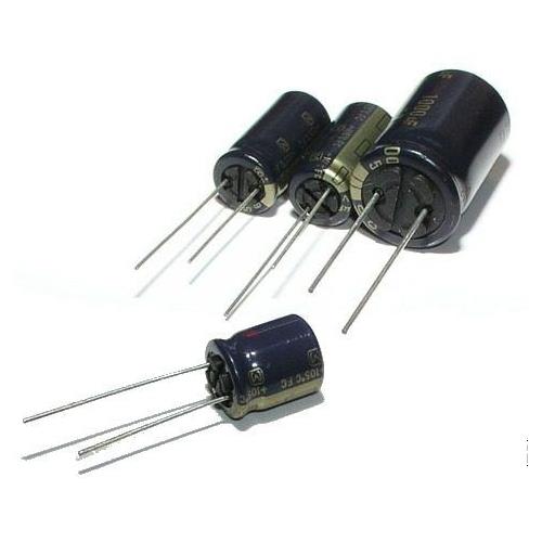 Condensador electrolitico 27uF 400V 105º 10x31mm