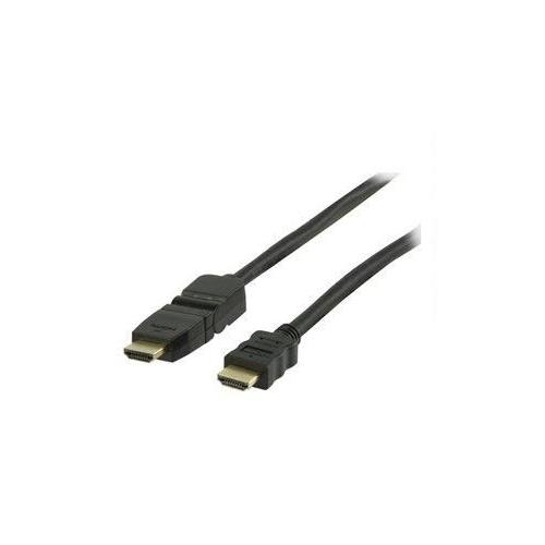 Cable video HDMI 1.3 macho macho 1,5m articulado