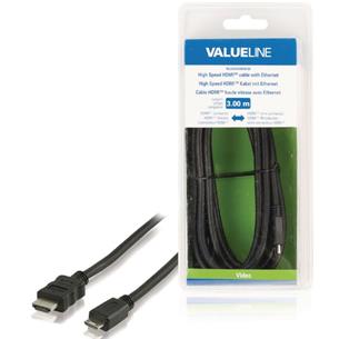 Cable video HDMI a mini HDMI 3m Blister Valueline