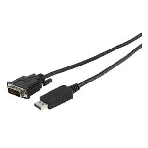 Cable monitor Displayport/DVI-D single link 1,8m