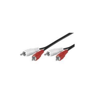 Cable audio 2 RCA macho a 2 RCA macho 1,5m