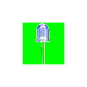 Led 10mm verde incoloro 60000mcd 25º