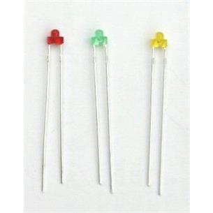 Led 1,8mm rojo difuso 15mcd 70º