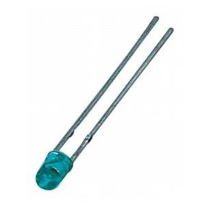 Led 3mm azul difuso 1200mcd 30º