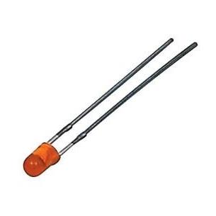 Led 3mm naranja difuso 800mcd 40º
