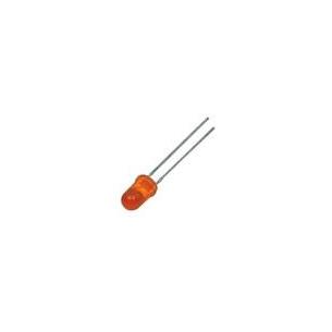 Led 5mm naranja difuso 40mcd 30º