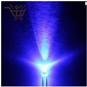 Led 5mm Ultravioleta 405nm 15º