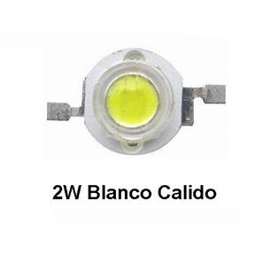 Led Star sin disipador 2W Luz blanco calido