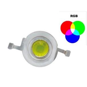 Led sin disipador 3W RGB