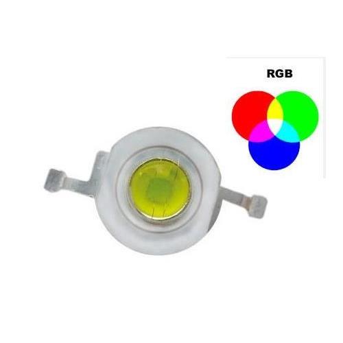 Led sin disipador 3W RGB