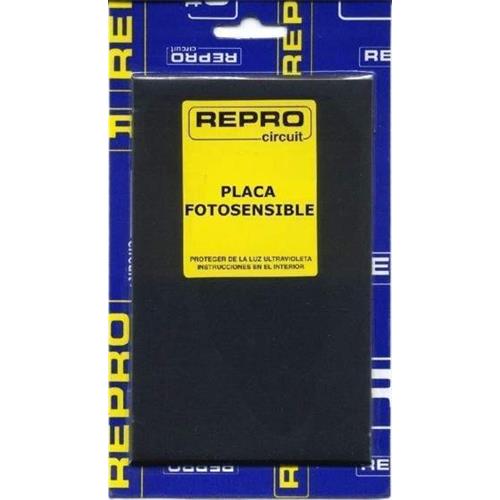 Placa fibra vidrio 1 cara positiva 140x240mm