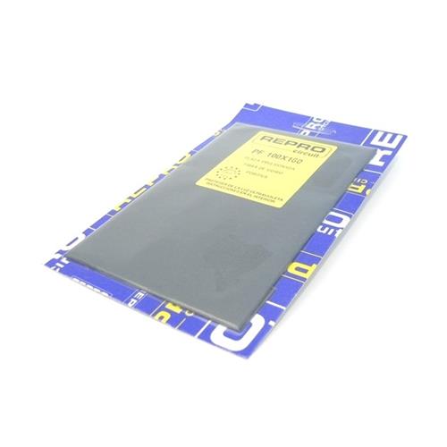 Placa fibra vidrio 1 cara positiva 100x160mm