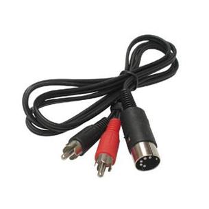 Cable audio Din 5 a 2 RCA 1,5m