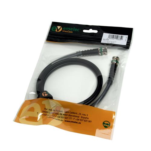 Cable conexion video SDI 4K-UHD Long. 1m. EQ 234N/0010 Cable conexion video SDI 4K-UHD Long. 1m. EQ 234N/0010